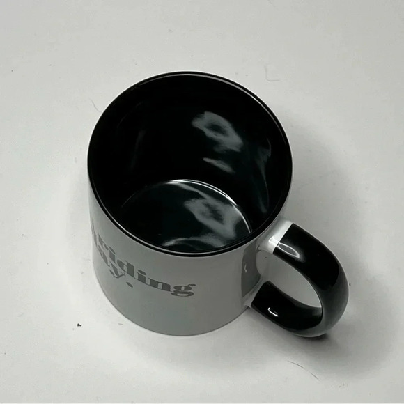 I'm Riding Today Mug Black White Cycling Coffee Cup Bike Bicycling - Picture 4 of 6